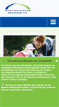 Mobile Screenshot of diakonieverbund.de